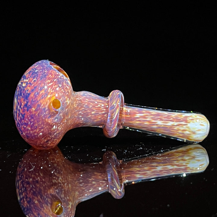 Thick Striking Purple Pipe & Chillum Combo Glass Pipe Chuck Glass