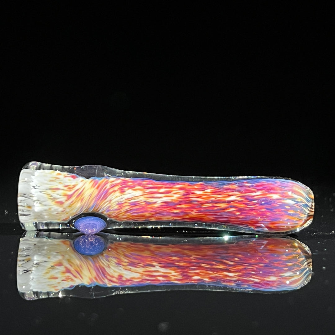 Thick Striking Purple Chillum & Case Combo Glass Pipe Chuck Glass