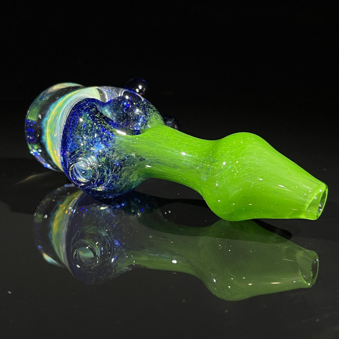 Frit Honeycomb Spoon Glass Pipe Catfish Glass