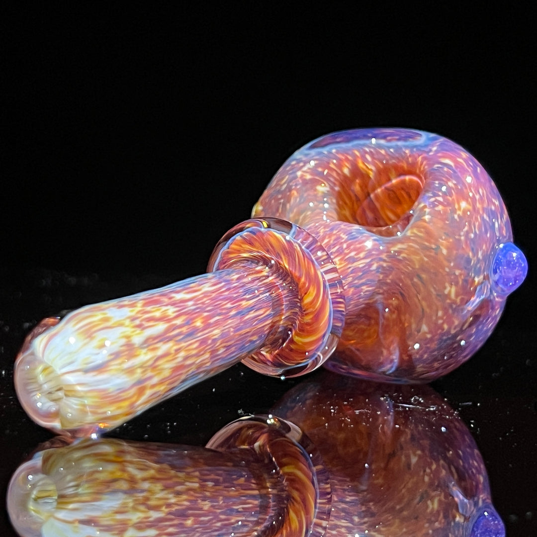 Thick Striking Purple Pipe Glass Pipe Chuck Glass