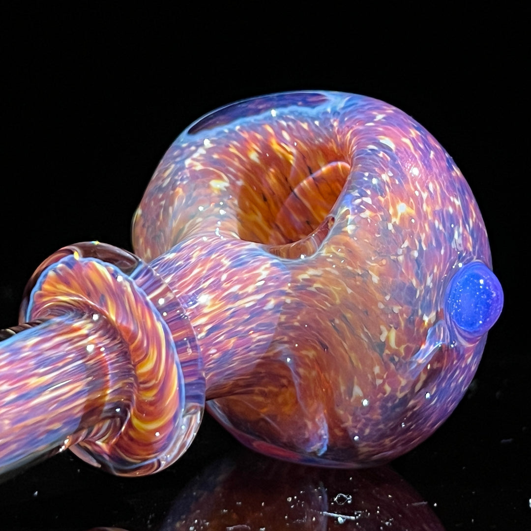 Thick Striking Purple Pipe Glass Pipe Chuck Glass