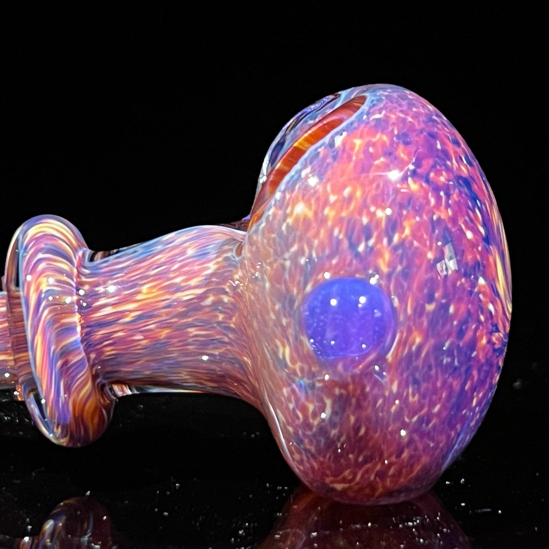 Thick Striking Purple Pipe Glass Pipe Chuck Glass