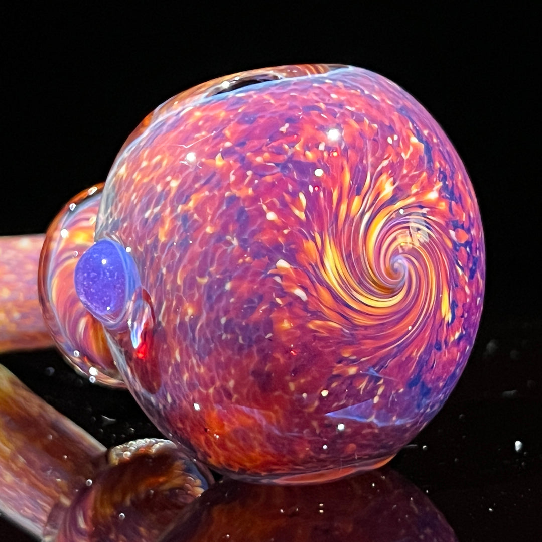 Thick Striking Purple Pipe Glass Pipe Chuck Glass