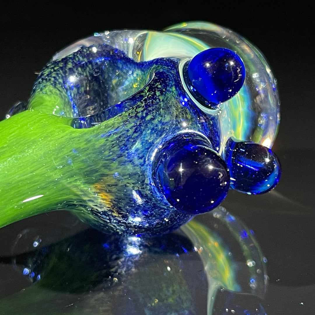 Frit Honeycomb Spoon Glass Pipe Catfish Glass