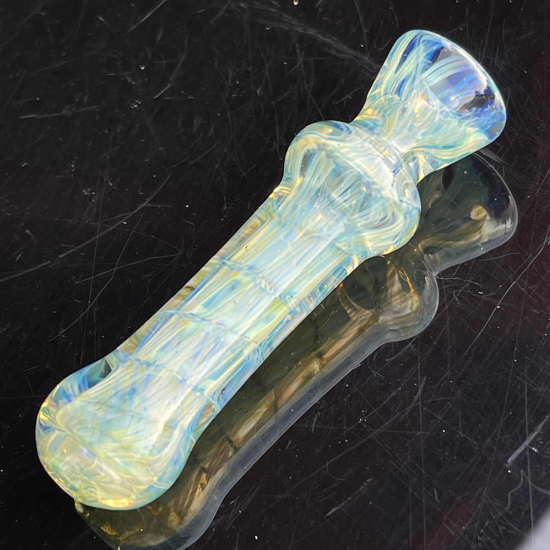 Coil Chillum Glass Pipe Schutz Glass   