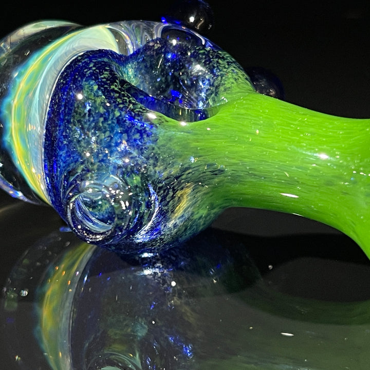 Frit Honeycomb Spoon Glass Pipe Catfish Glass