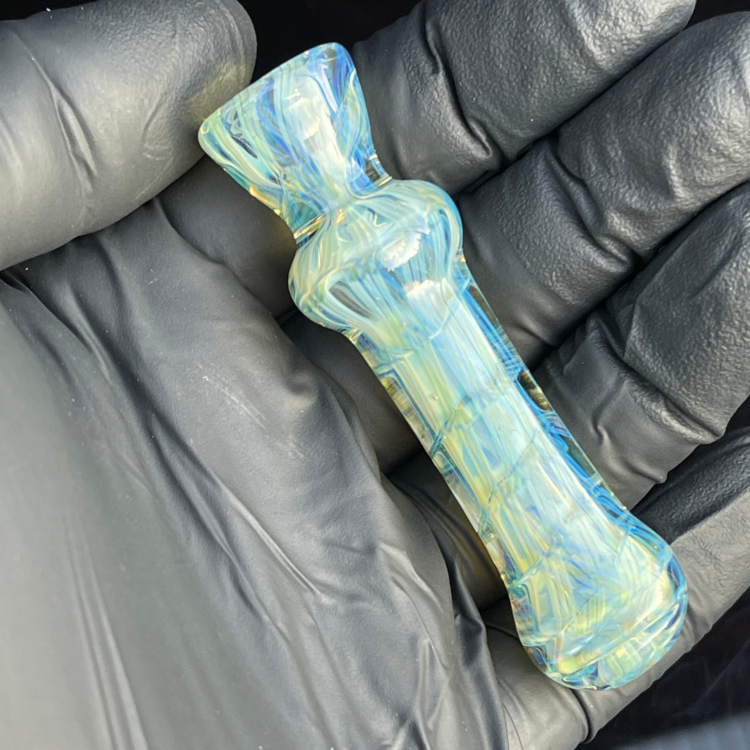 Coil Chillum Glass Pipe Schutz Glass   