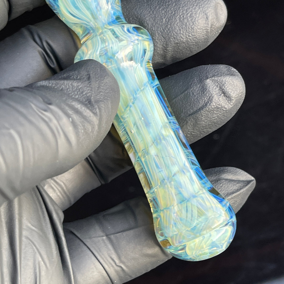 Coil Chillum Glass Pipe Schutz Glass   