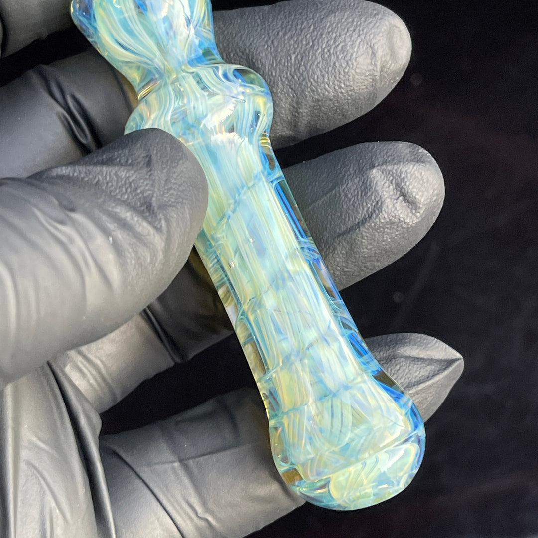 Coil Chillum Glass Pipe Schutz Glass   