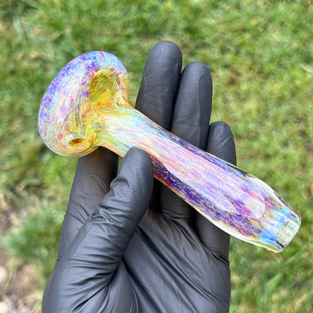 Purple Nebula Star Dust Pipe Glass Pipe Tako Glass   