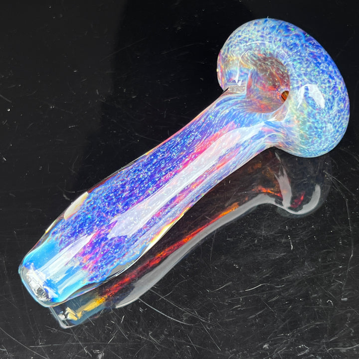 Purple Nebula Space Dust Pipe Glass Pipe Tako Glass   