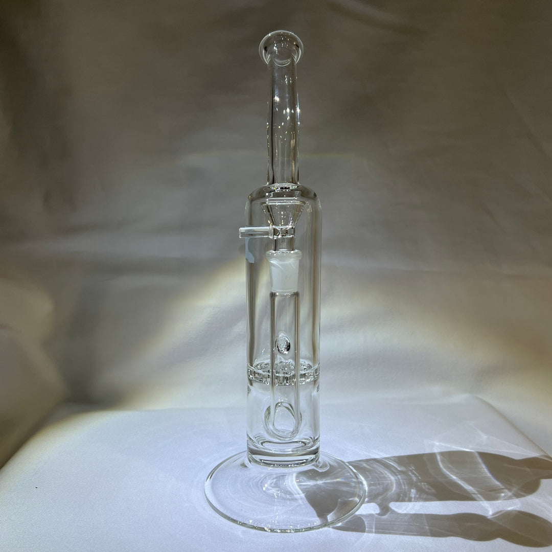 Solid Glass 12" Star Bubbler Glass Pipe Solid Glass   