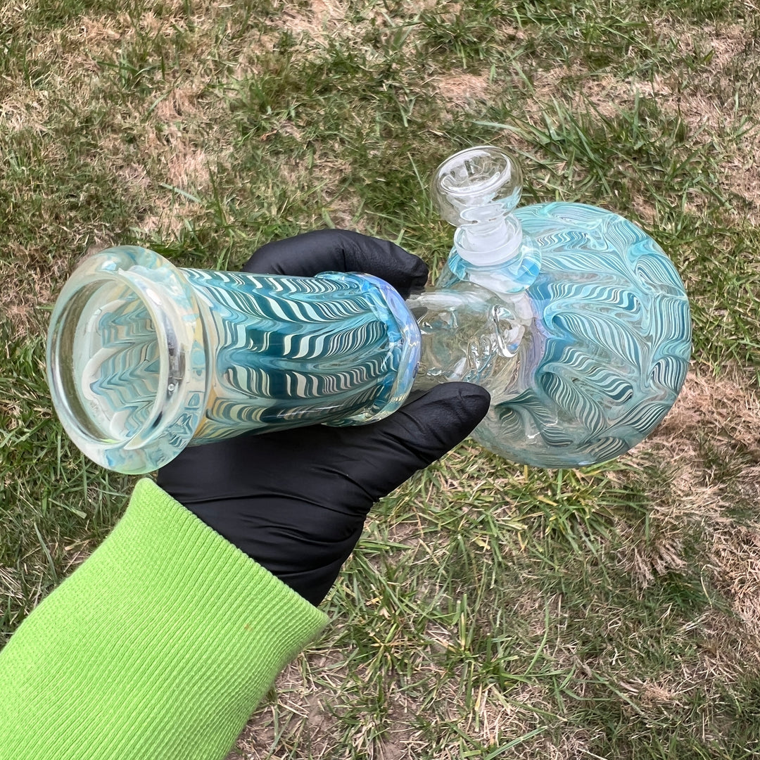 10.5" Color Rake Beaker Bong Glass Pipe Mary Jane's Glass   