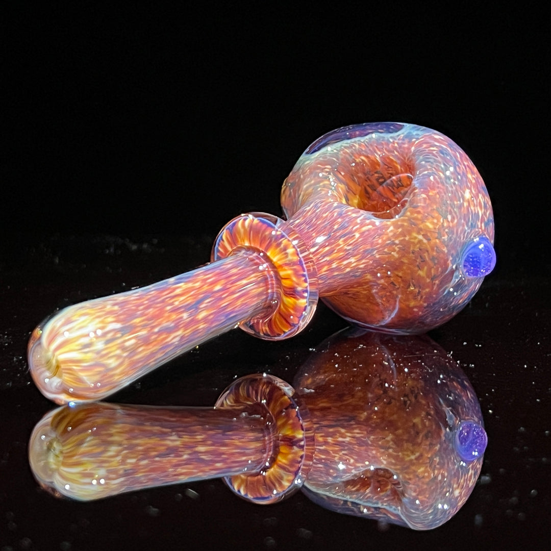 Thick Striking Purple Pipe Glass Pipe Chuck Glass