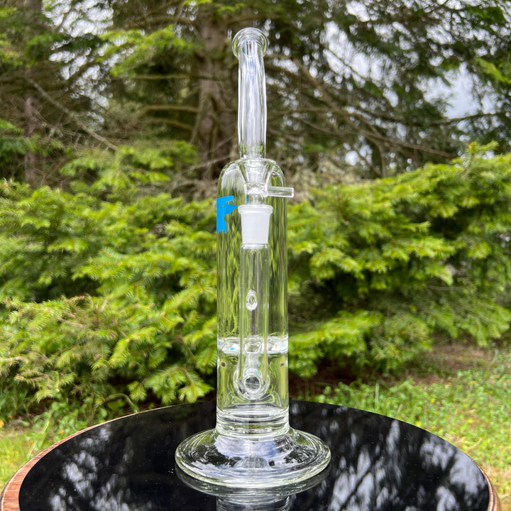 Solid Glass 12" Tornado Bubbler Glass Pipe Solid Glass   