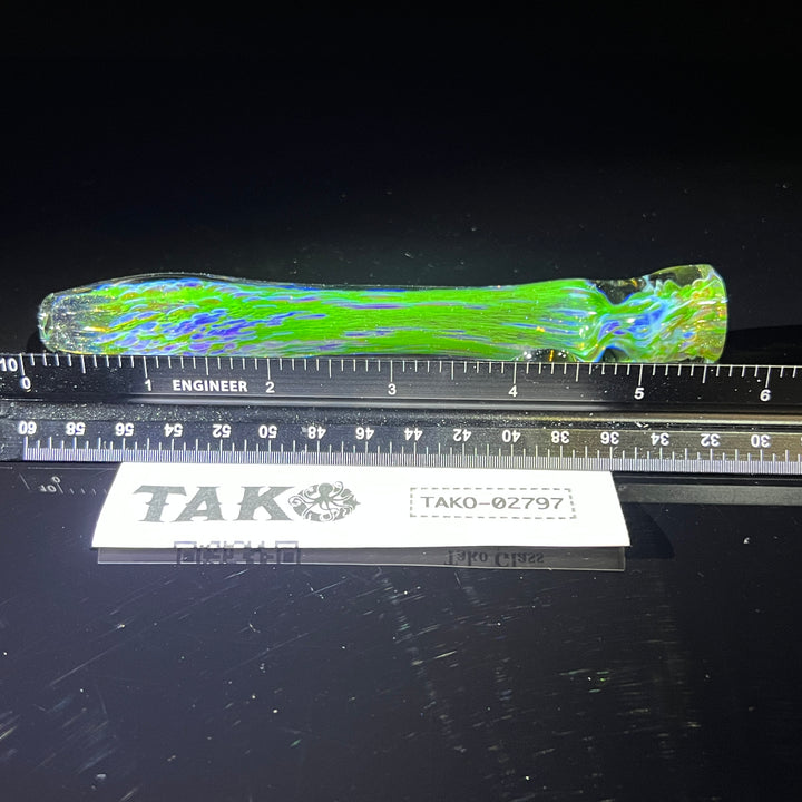 Tiffany's Nebula Chillum Glass Pipe Tako Glass   