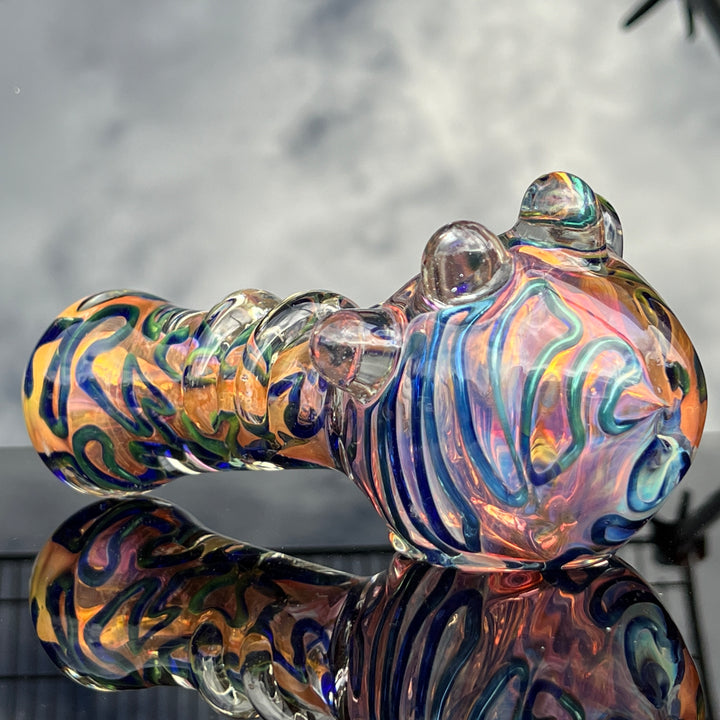 Chunky Marble Pipe Glass Pipe TG   