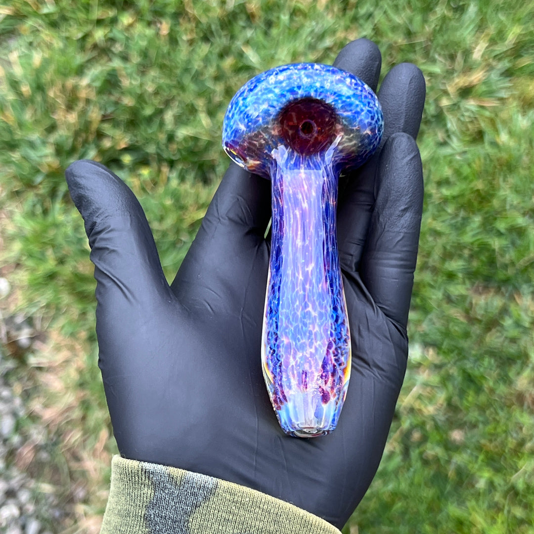 Purple Nebula Star Dust Pipe Glass Pipe Tako Glass   