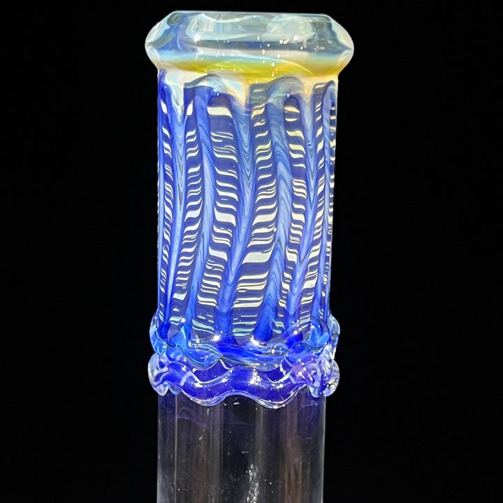 11" Double Bubble Color Rake Bong Glass Pipe Mary Jane's Glass   