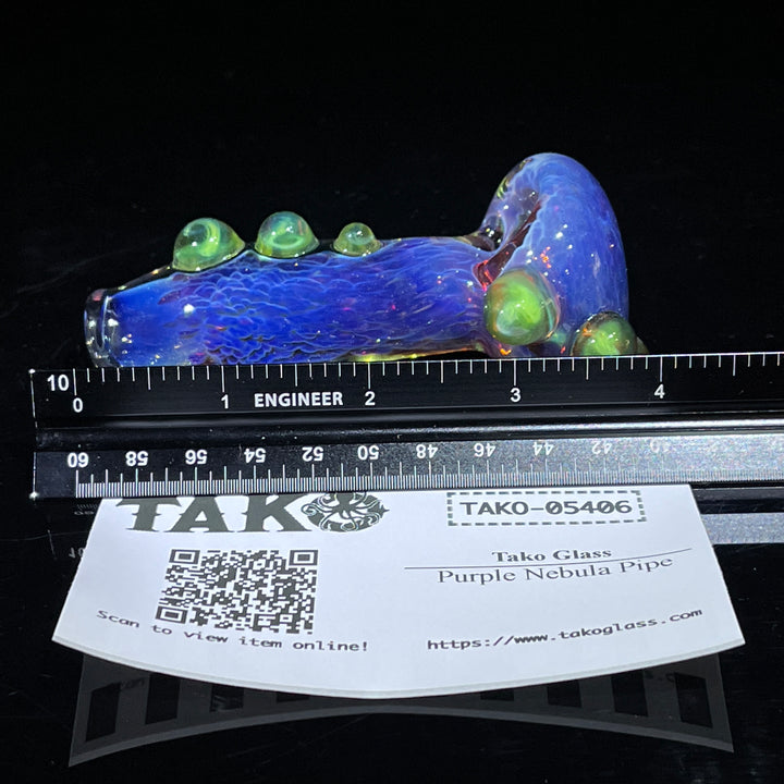 Purple Nebula Pipe Glass Pipe Tako Glass   