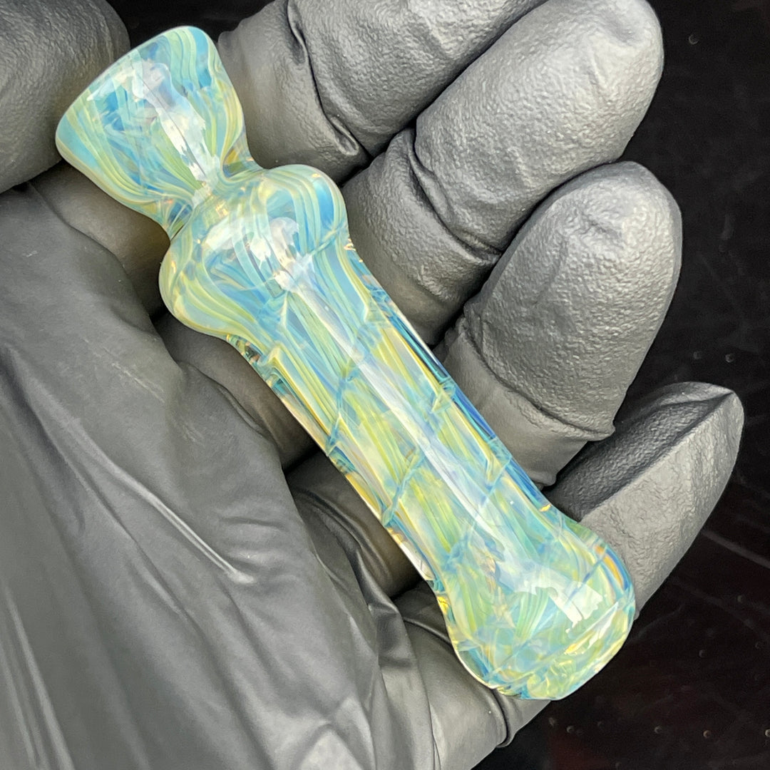 Coil Chillum Glass Pipe Schutz Glass   