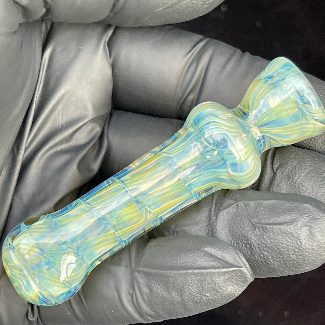 Coil Chillum Glass Pipe Schutz Glass   