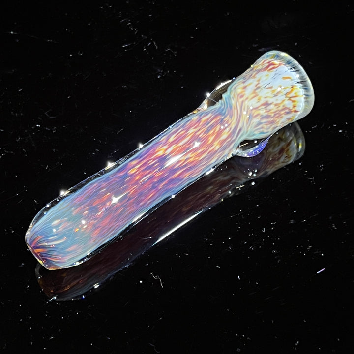 Thick Striking Purple Chillum + Case Combo Glass Pipe Chuck Glass