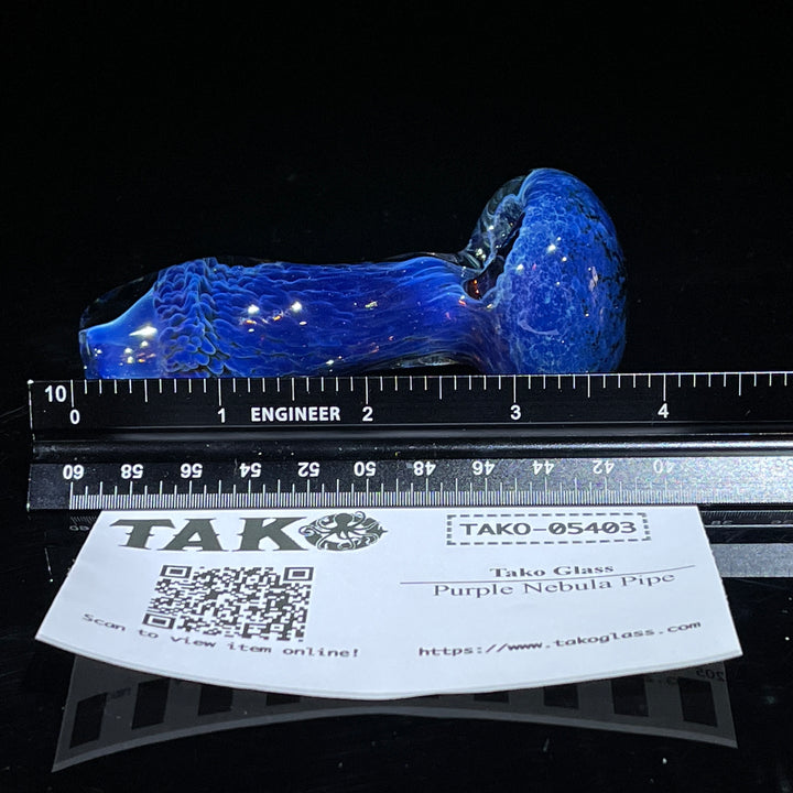 Purple Nebula Pipe Glass Pipe Tako Glass   