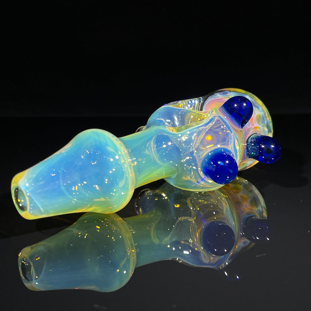 Fumed Honeycomb Spoon Glass Pipe Catfish Glass