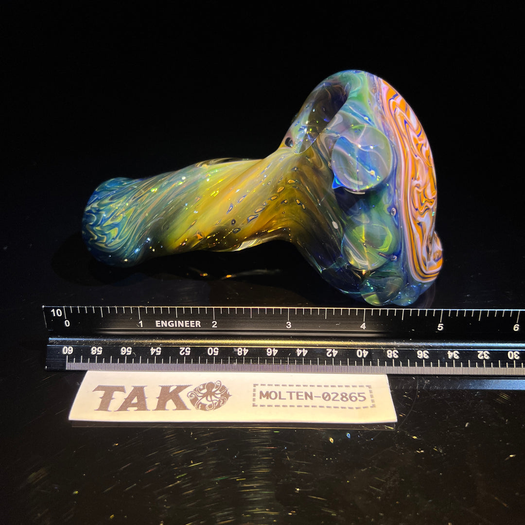 Molten Thick and Twisted Pipe Glass Pipe Molten Imagination   