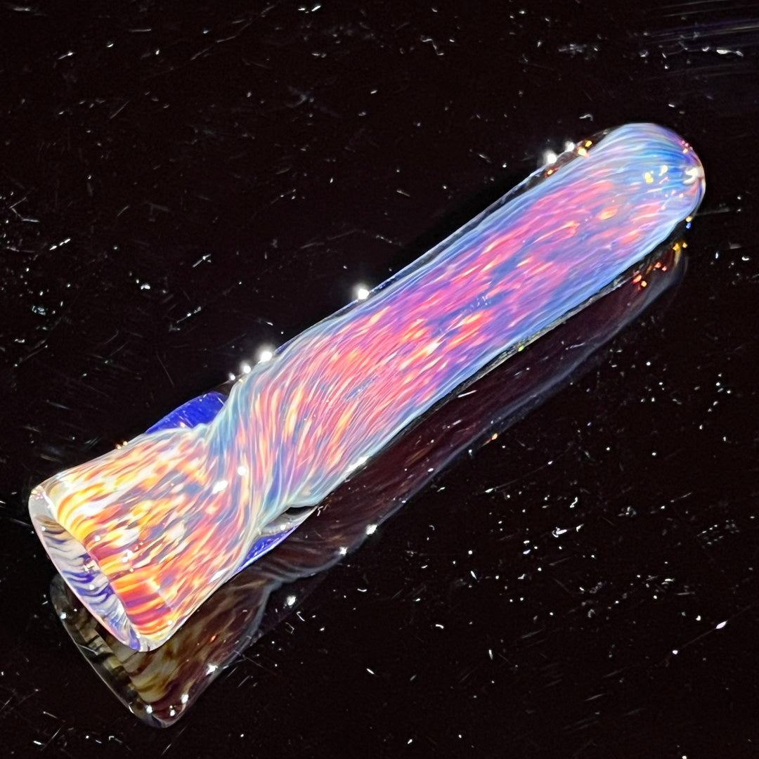 Thick Striking Purple Chillum + Case Combo Glass Pipe Chuck Glass