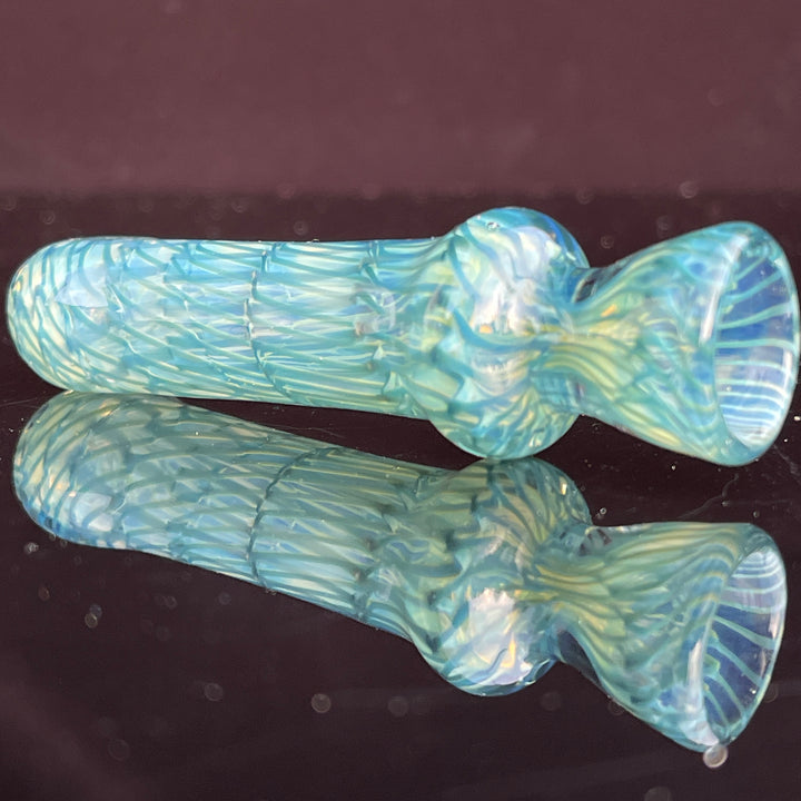 Coil Chillum Glass Pipe Schutz Glass   