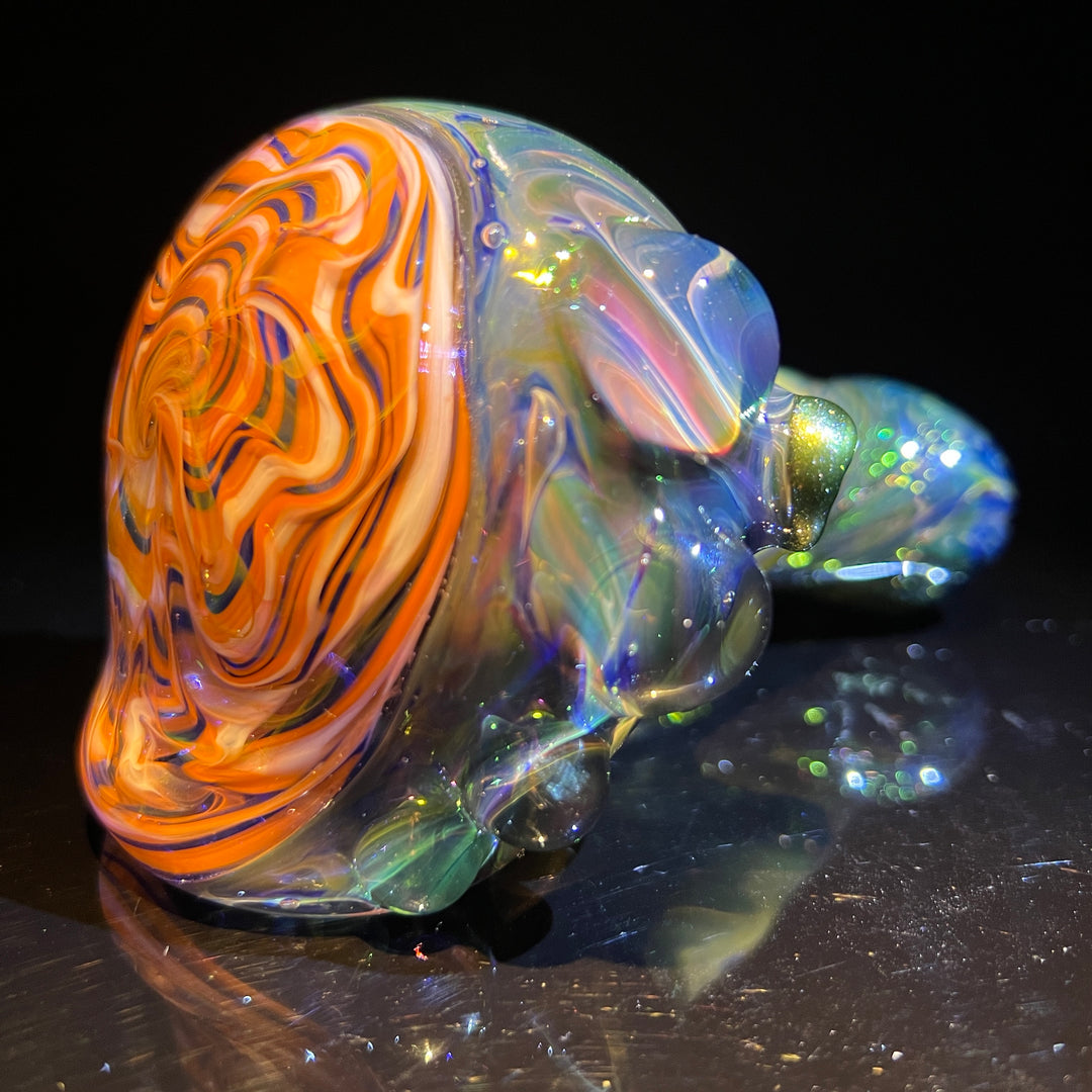 Molten Thick and Twisted Pipe Glass Pipe Molten Imagination   