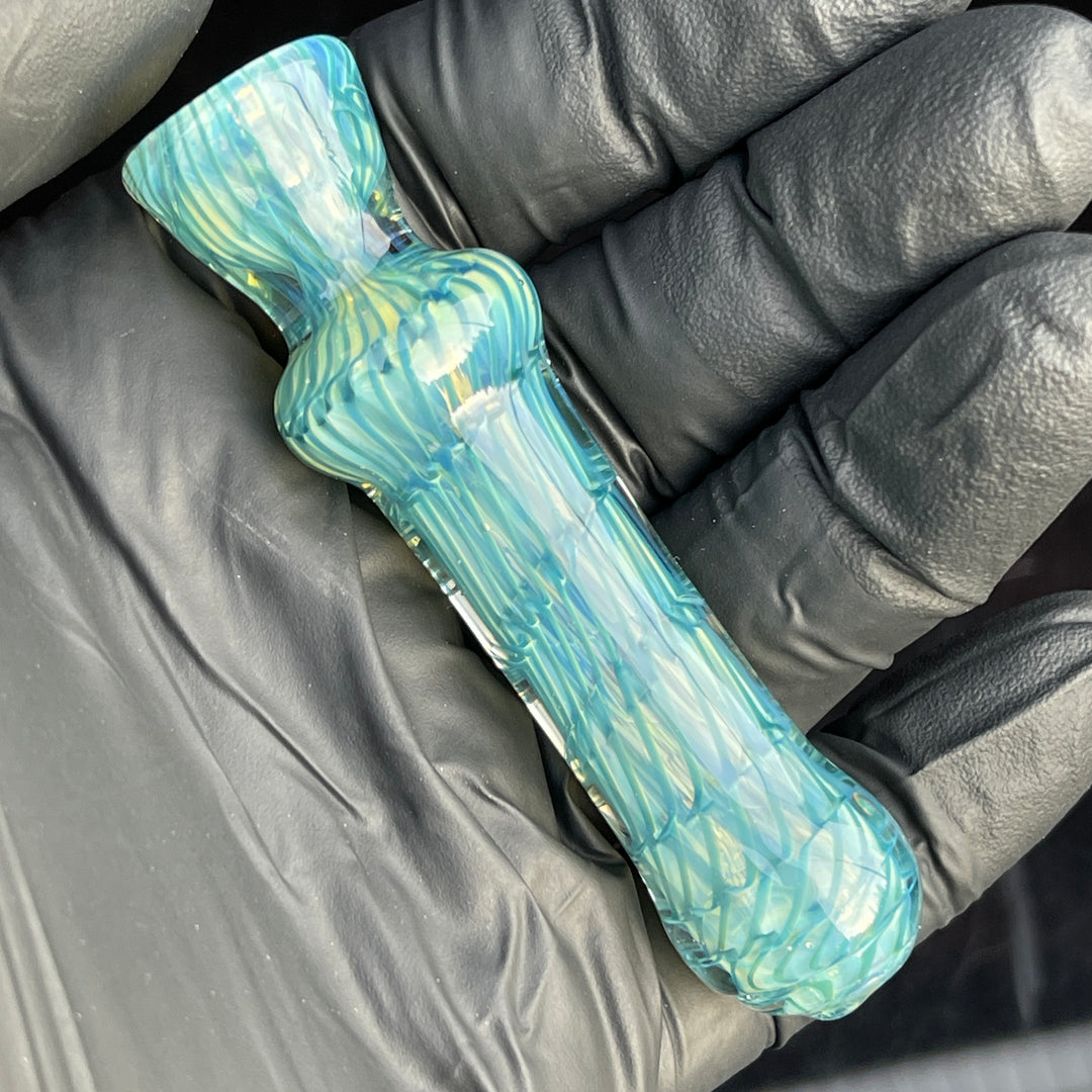 Coil Chillum Glass Pipe Schutz Glass   