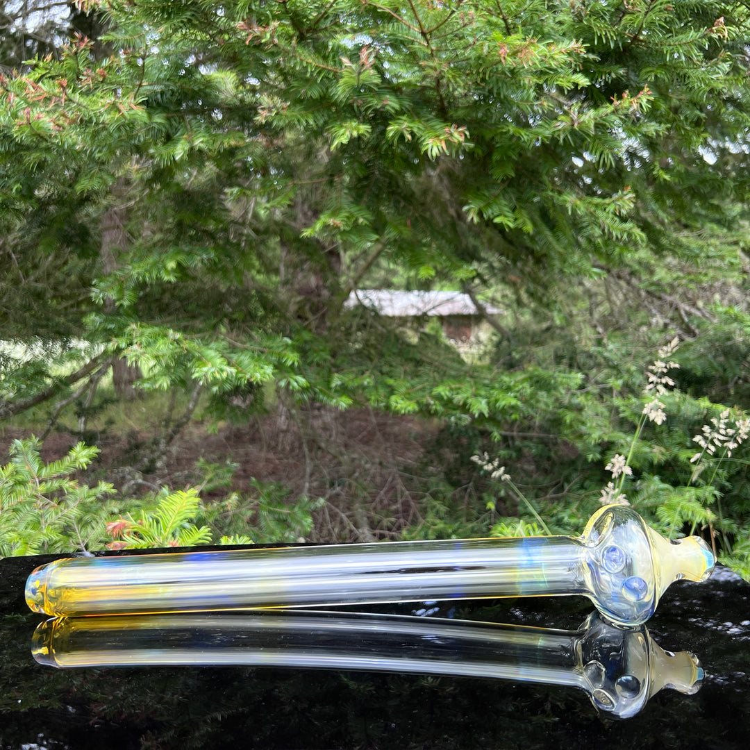 18" Fumed Party Bowl Pipe Glass Pipe TG   