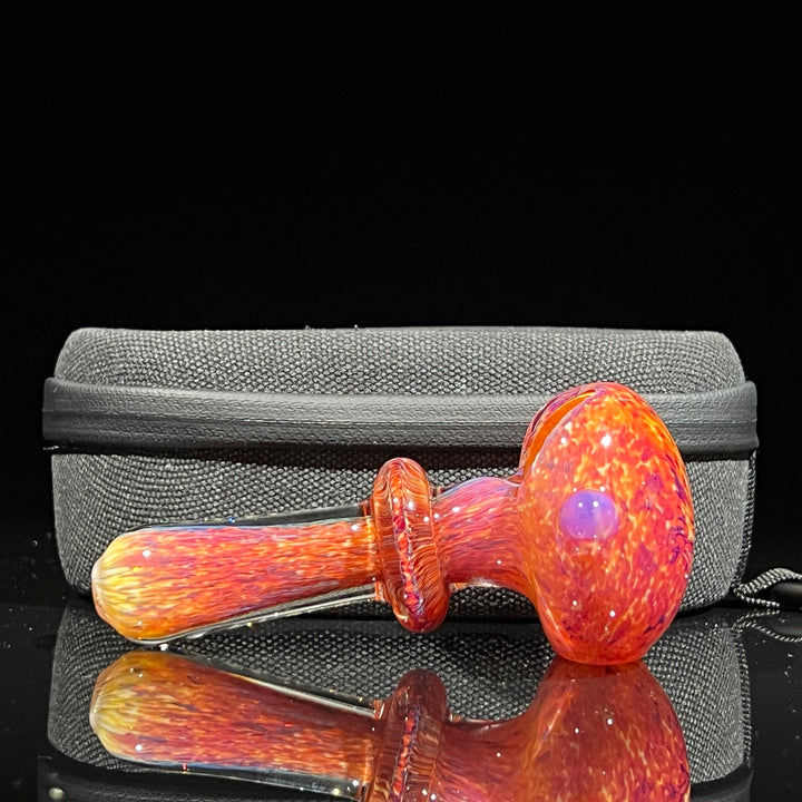 Thick Striking Purple Pipe + Ryot Headcase Combo Glass Pipe Chuck Glass