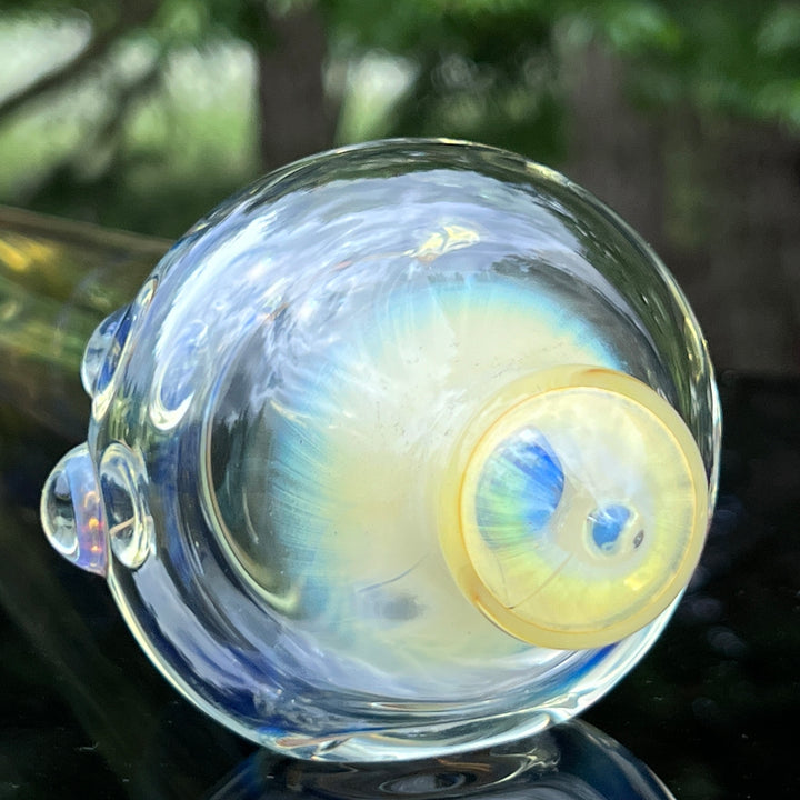 18" Fumed Party Bowl Pipe Glass Pipe TG   