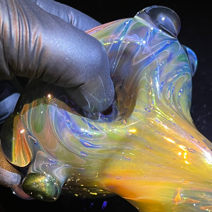 Molten Thick and Twisted Pipe Glass Pipe Molten Imagination   