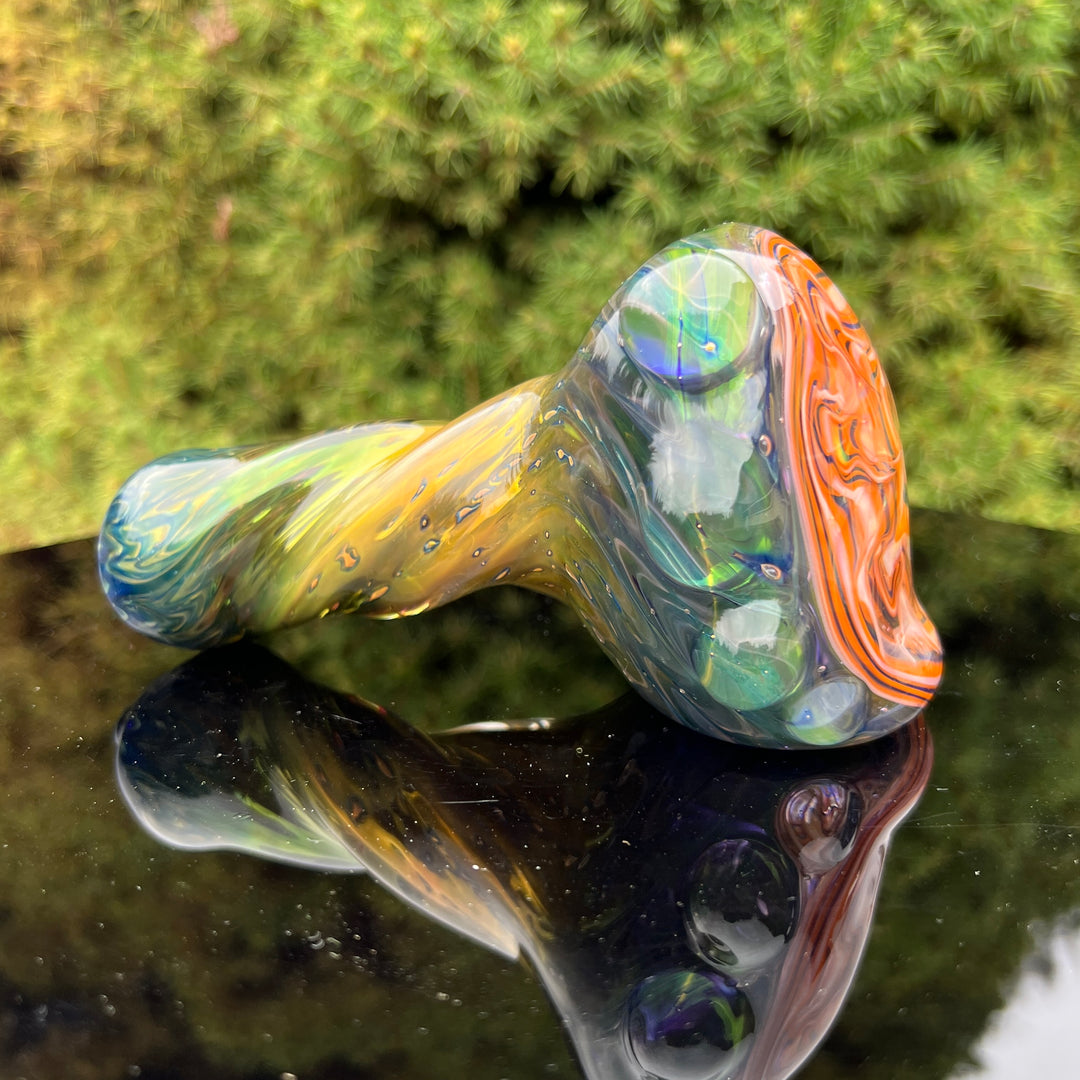 Molten Thick and Twisted Pipe Glass Pipe Molten Imagination   