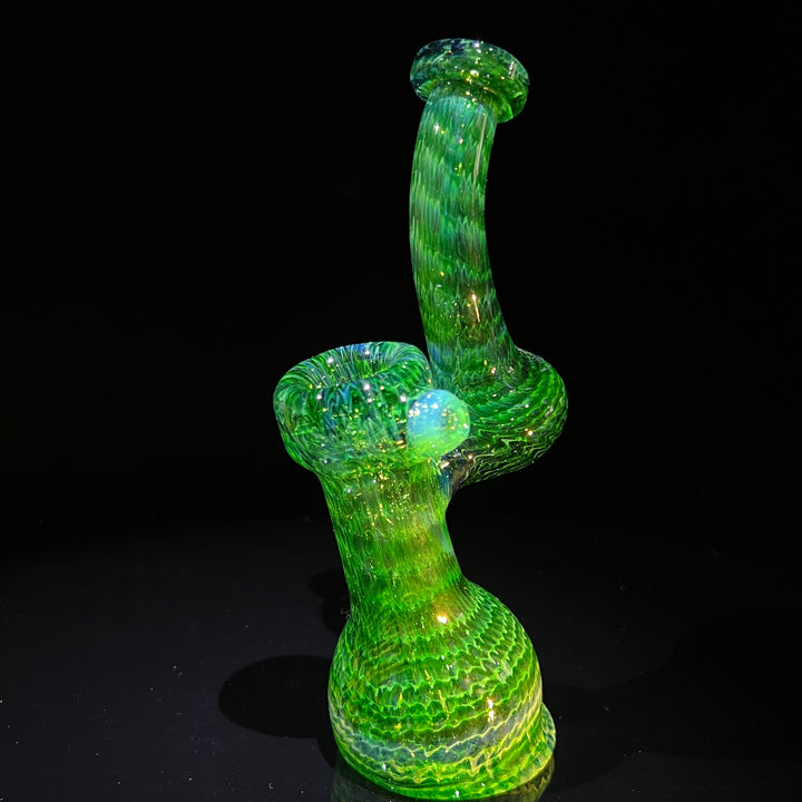 Forest Bubbler with Slyme Carb Glass Pipe Cose Glass   