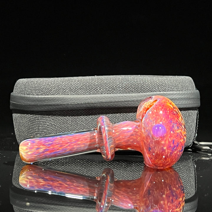 Thick Striking Purple Pipe + Ryot Headcase Combo Glass Pipe Chuck Glass