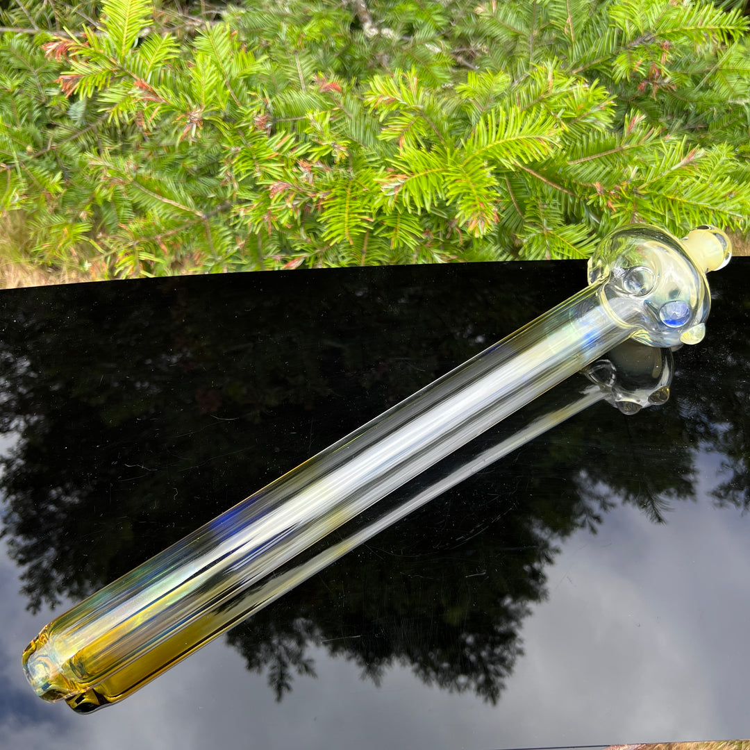 18" Fumed Party Bowl Pipe Glass Pipe TG   