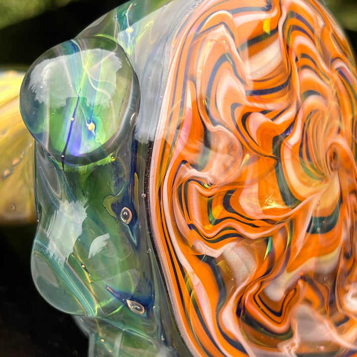 Molten Thick and Twisted Pipe Glass Pipe Molten Imagination   