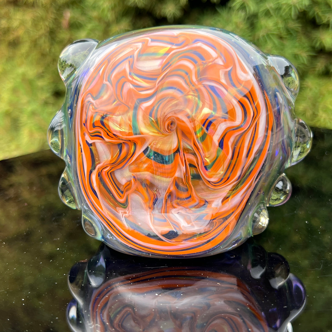 Molten Thick and Twisted Pipe Glass Pipe Molten Imagination   