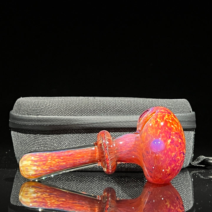 Thick Striking Purple Pipe + Ryot Headcase Combo Glass Pipe Chuck Glass