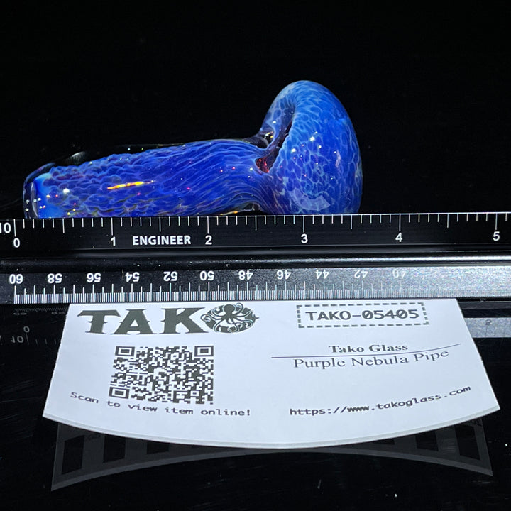 Purple Nebula Pipe Glass Pipe Tako Glass   