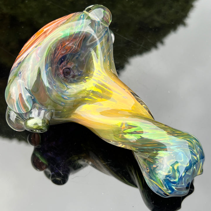 Molten Thick and Twisted Pipe Glass Pipe Molten Imagination   