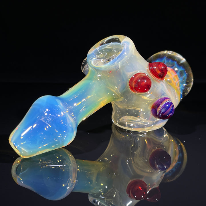 Fumed Honeycomb Hammer Glass Pipe Catfish Glass