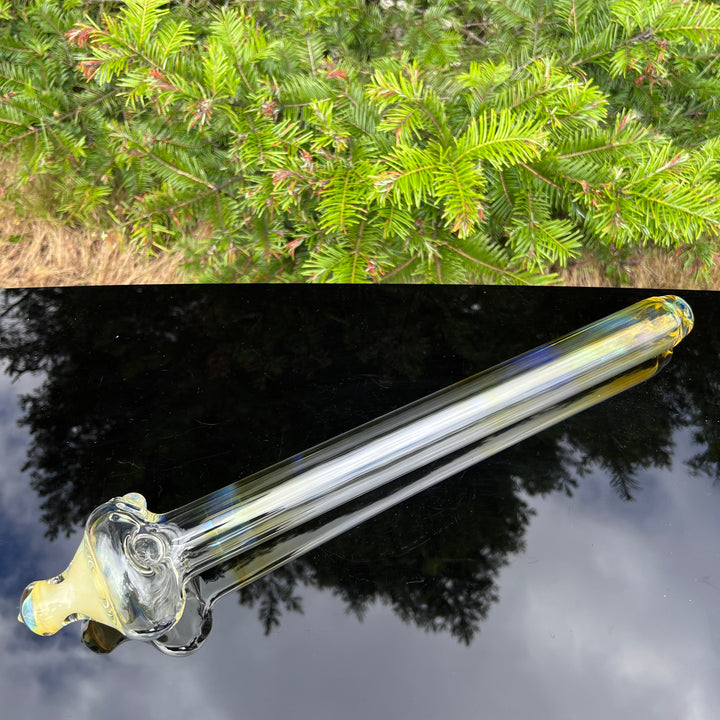 18" Fumed Party Bowl Pipe Glass Pipe TG   