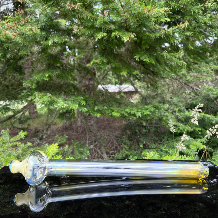 18" Fumed Party Bowl Pipe Glass Pipe TG   